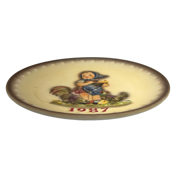Vintage 1987 Goebel M.J. Hummel 17th Annual Plate Collectors Memorabilia Hum 283 - Picture 3 of 14